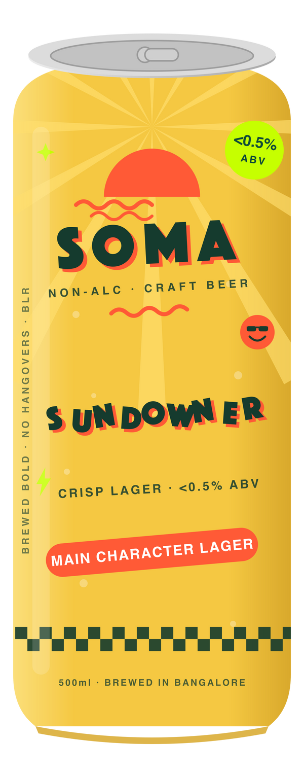 SOMA Lager — Sundowner 500ml can