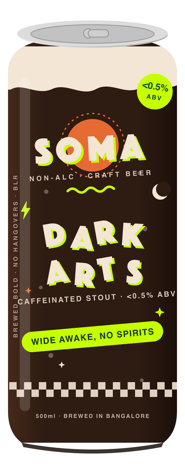 SOMA Caffeinated Stout — Dark Arts Espresso 500ml can